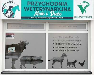 wejście do gabinetu weterynaryjnego